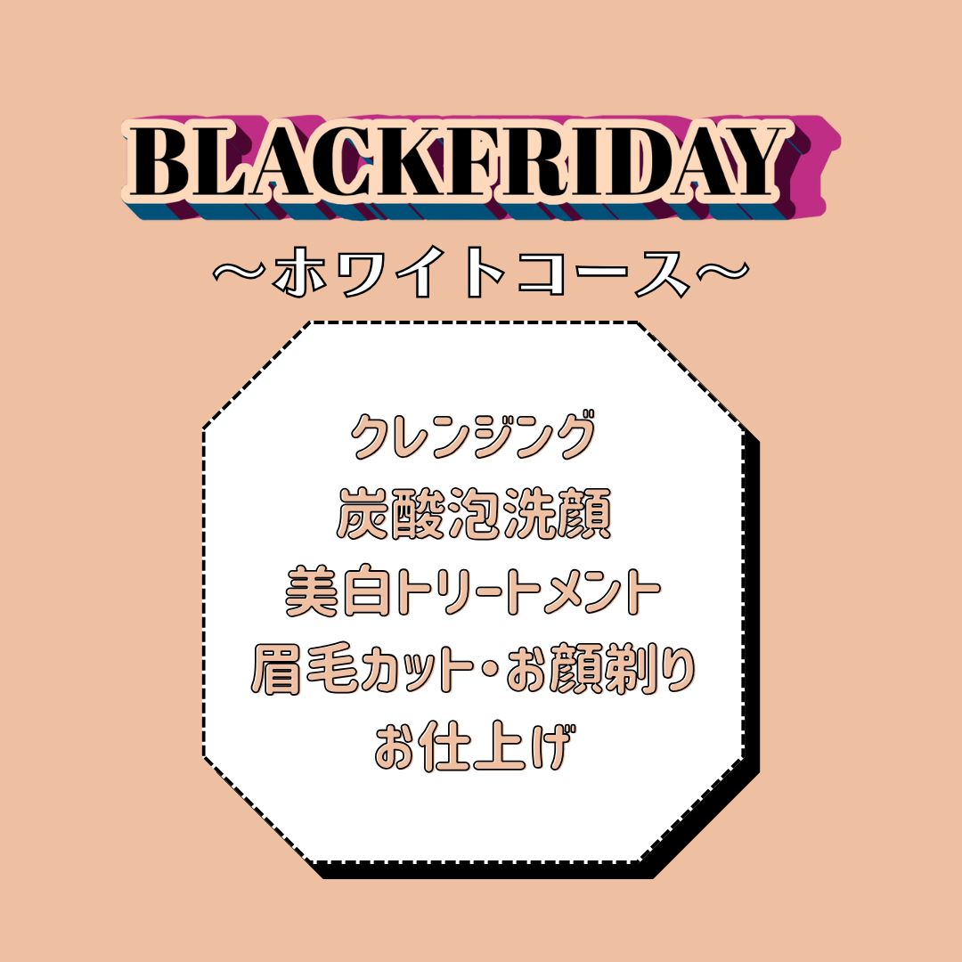 お待たせしました！今月の22日から始まるブラックフライデー(^^♪